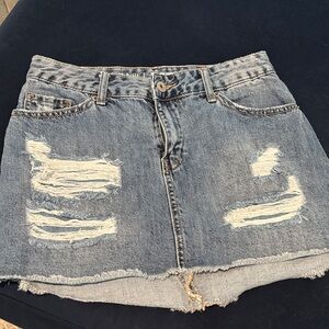 Vanilla star size 1 Denim Mini Skirt